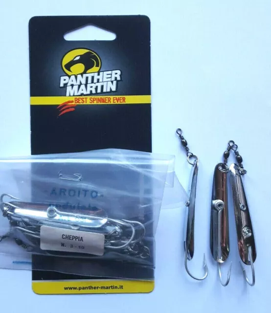 10 X Cucchiaino Ondulante Panther Martin 5,5 Gr Cheppia Trota Amo Singolo