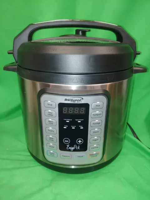 Brentwood Select EasyPot/Easy Pot EPC-636 6-Quart 8-in-1 Electric Multicooker