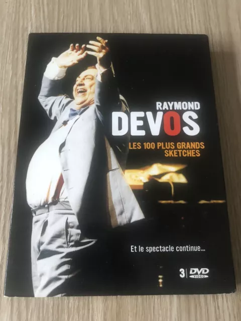 Coffret 3 Dvd Raymond Devos Les 100 Plus Grands Sketches Français Rare