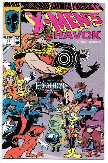 Marvel Comics Presents (Vol 1, 1988 Series) # 31 * VF/NM * Marvel * Havok