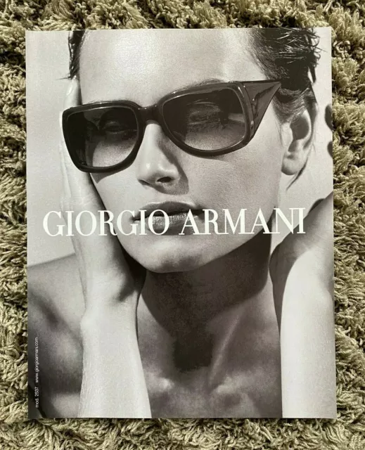 Rare Vintage 2002 Marie Claire Magazine Advert Picture Emporio Armani Ad