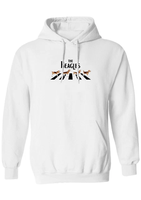 Felpa Con Cappuccio Divertente The Beagles Dogs Beatles Da Uomo Unisex Poliestere Compleanno Regalo Di Natale