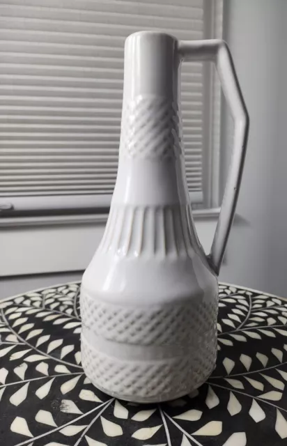 Large Vase Beautiful Rustic White Color (Unique)