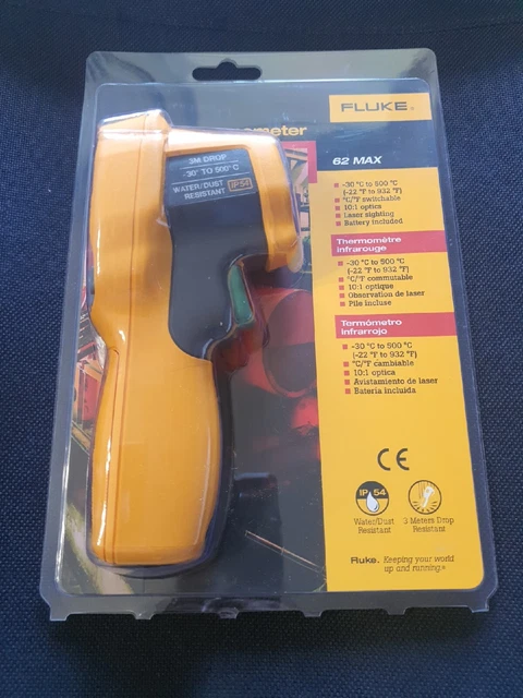 Fluke 62 Max Infrared Thermometer FLUKE-62 MAX