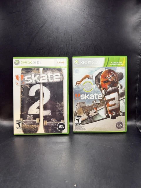SKATE AND Microsoft Xbox 360 Complete CIB Tested Working
