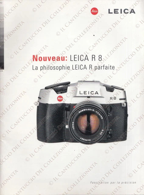 Leitz Leica R R8 Catalog Camera Lenses accessories equipment *booklet