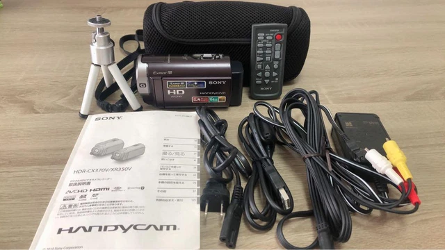 Videocámara con memoria Sony Hdr-Cx370V buen estado Japón usada