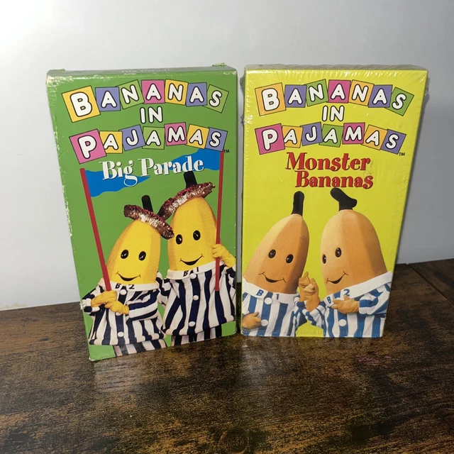 Lot Of Vintage Bananas In Pajamas Vhs Tapes And Figures Hot Sex Picture