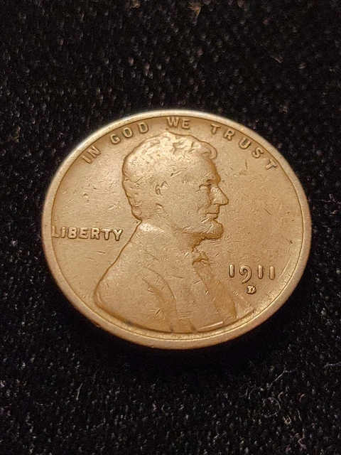 1911-D Lincoln Wheat Cent Penny | Nice Coin