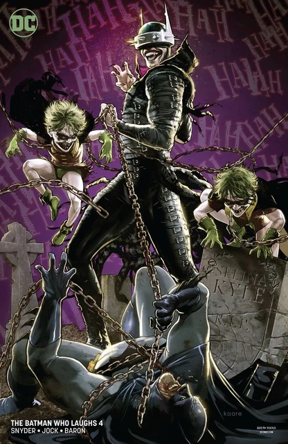 Batman Who Laughs #4 Andrews Variant Dc Comics Near Mint 4/10/19