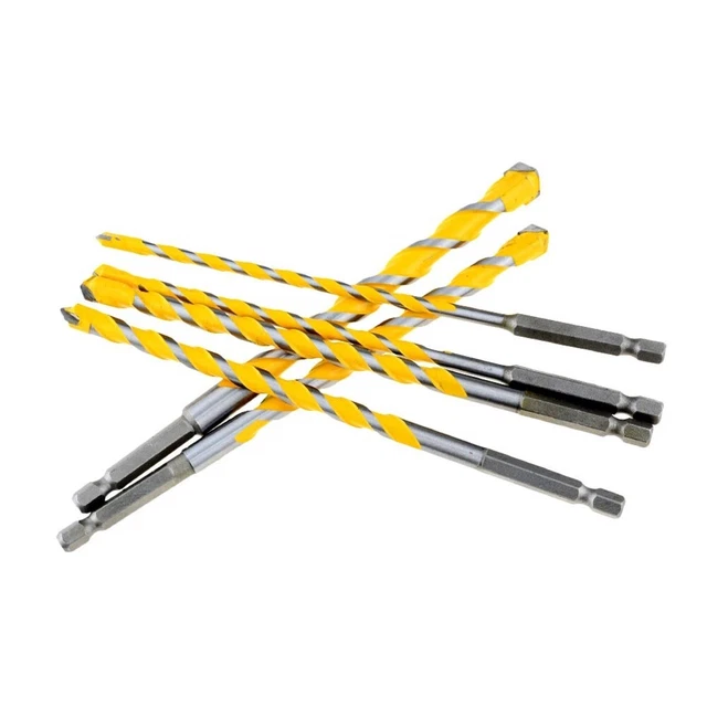 Faankiton Set 12 Punte Per Fresa Legno - Carburo Di Tungsteno - Gambo 6,35 Mm (1/4'') - In Custodia Legno - Per CNC E Frese A Mano