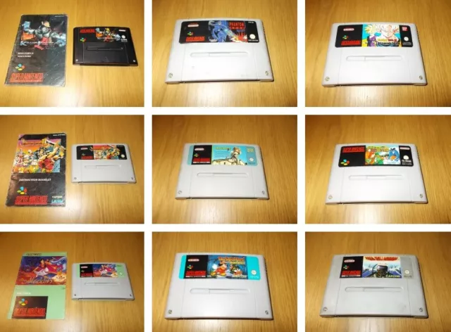 Juegos Super Nintendo - Pal - Elige El Que Prefieras De La Lista