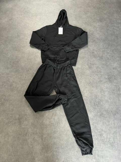 Survêtement Homme Fashion Noir - Taille XL - Nouveau Avec étiquettes (pantalon + Sweat à Capuche)