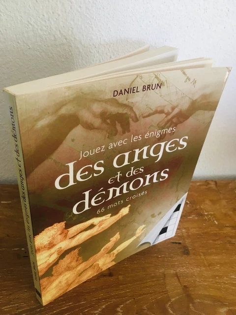 Jouez avec les énigmes des anges et des démons / 66 mots croisés / Brun