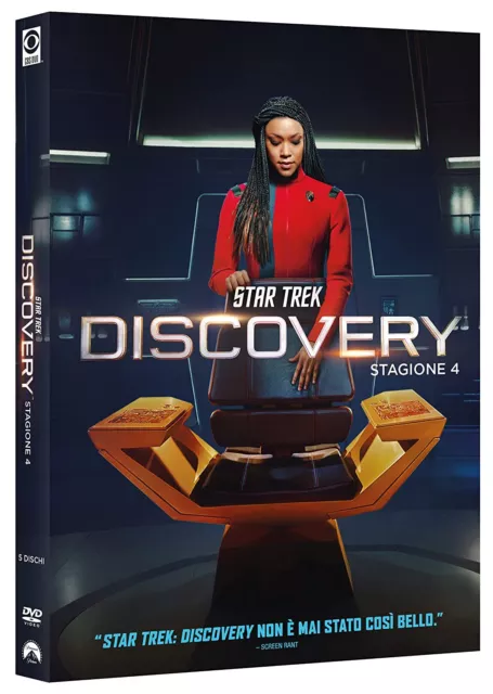 Dvd Star Trek - Discovery - Stagione 4 (4 DVD) .....NUOVO