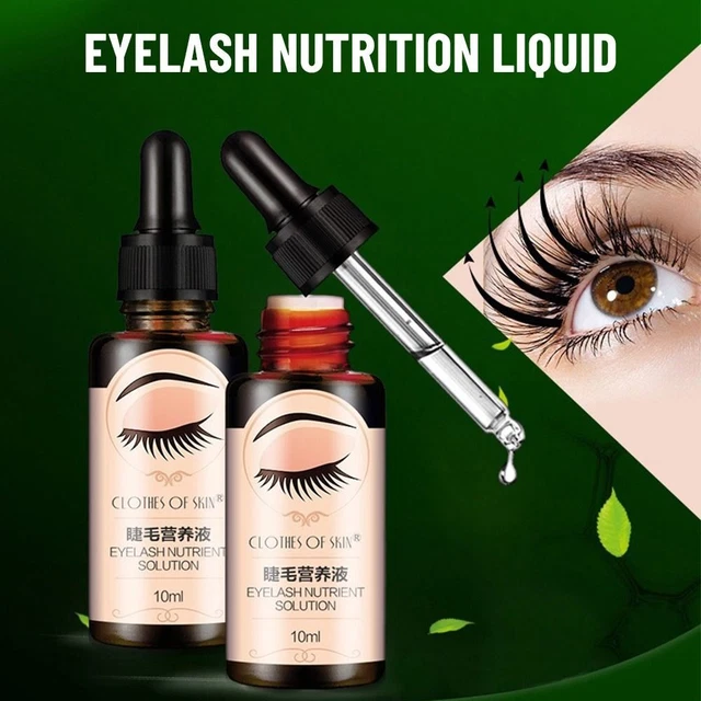 Extracto pestañas y cejas crecimiento aceite pestañas nutrición líquido