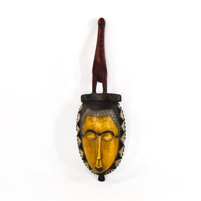 Guro Portrait Mask Bird Cote d'Ivoire African Art