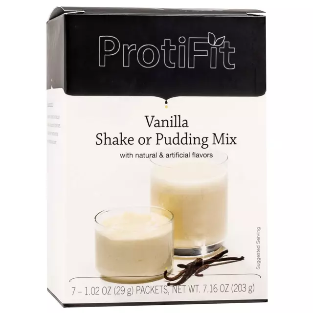 Proti Fit Vanilla Pudding/Shake Box - Ideal Protein Compatible