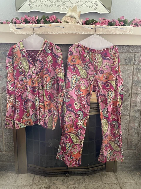 ￼ Women’s Vera Bradley Pajama Set, XL