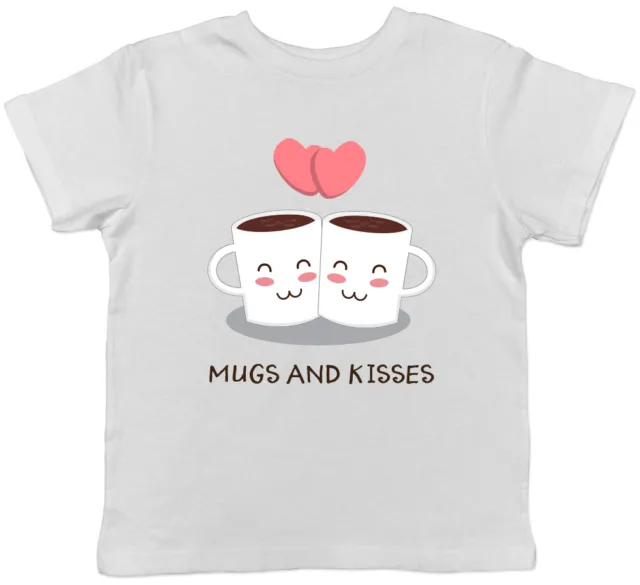 T-shirt Tags and Kisses ragazzi ragazze bambini bambini