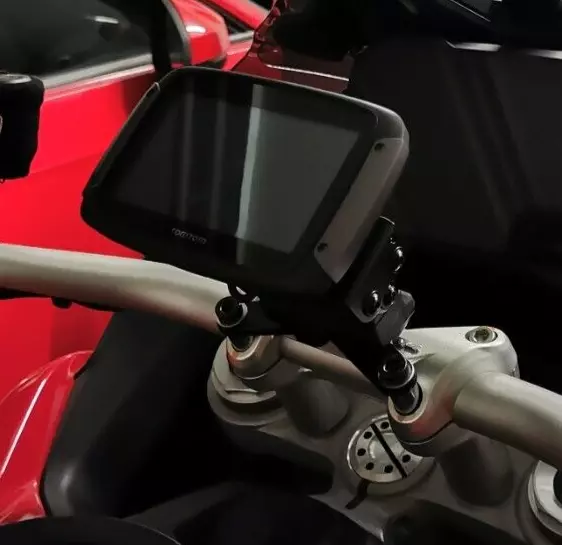 Abnehmbarer Navi-Halter Lenker Ducati Multistrada V4 inkl. Zubehör für TomTom