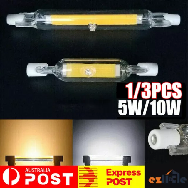 Corn Bulb Light COB R7S 78/118mm LED Flood Light Replacement For Halogen Lamp AU