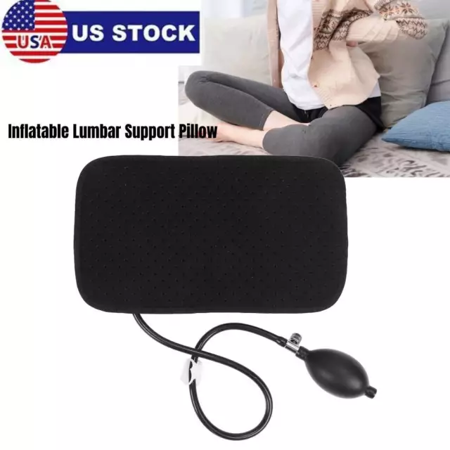 Support Pillow Breathable Portable Firm Lumbar Support Pillow Inflatable Lumbar