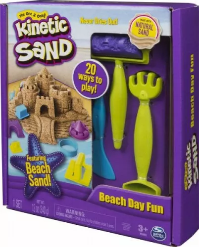 Spin Master International B.V.|Kinetic Sand Beach Day Fun Kit (340g)
