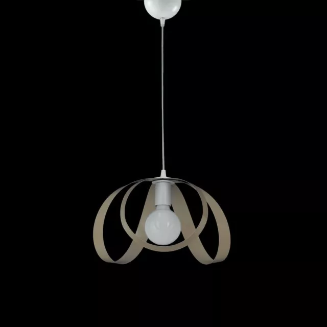 Lámpara de Araña Colgante Moderno Design de Metal Pardo