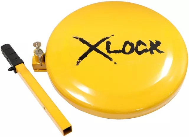 X-Lock Full Face Steering Wheel Lock - With 2 Keys And Storage Bag - Anti Theft