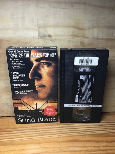 Sling Blade VHS, 1997 Billy Bob Thornton Academy Award Winner Tested Works