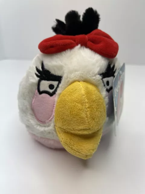 Angry Birds White Bird Plush 5” Stuffed Animal Toy Commonwealth 2010