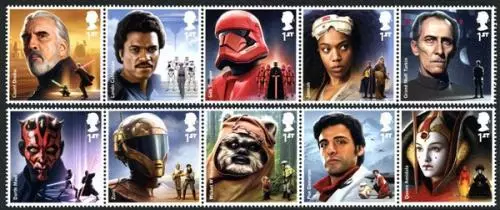 2019 Star Wars (SG4292-4301) MNH/UM Stamp Set