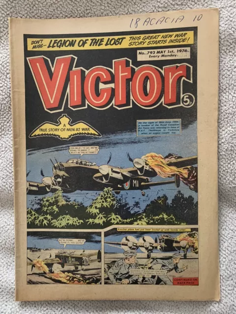 Victor comic No# 793 May 1st 1976 Good Condition