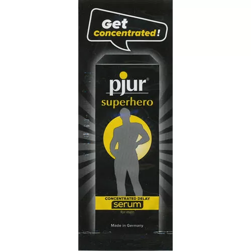 Frei Haus: pjur® Superhero Concentrated Delay Serum 1.5ml Performance Gel
