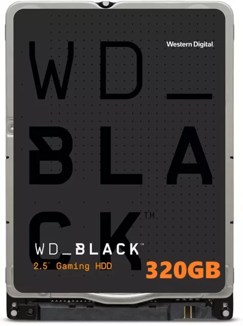 Disque Dur Western Digital Noir 320GB WD3200BEKX 6.3cm HDD SATA 7200U/Min 3.5 "