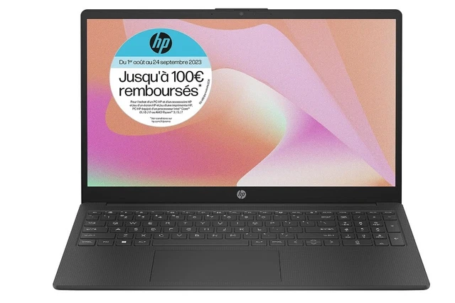 PC Portable HP 15-fc0001sf 15" Argent – Intel Core I5, 8 Go RAM, SSD 256 Go – Neuf