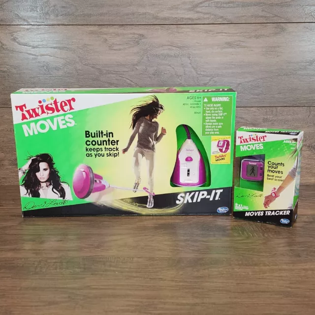 Twister Moves Skip-It and Moves Tracker Hasbro Game New