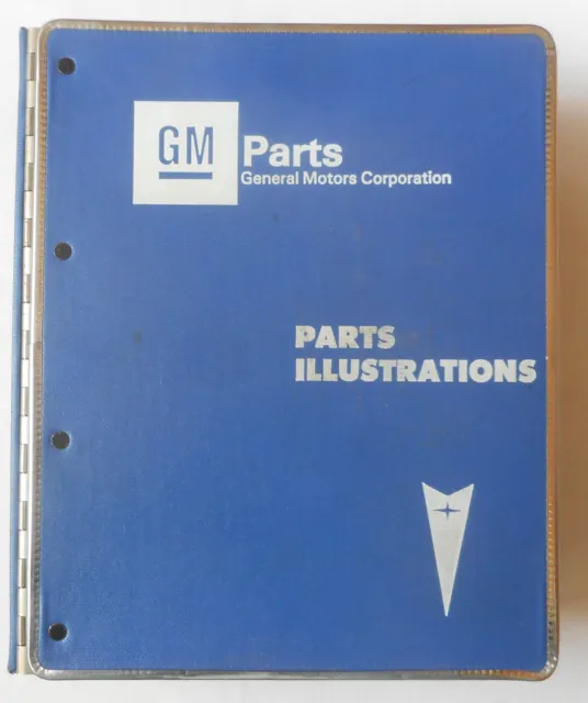 1982 - 1991 Pontiac 6000 Parts And Illustration Catalog Book Gm