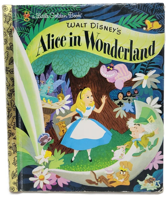 A LITTLE GOLDEN Book Walt Disney's Alice in Wonderland - 2010 £7.54 ...