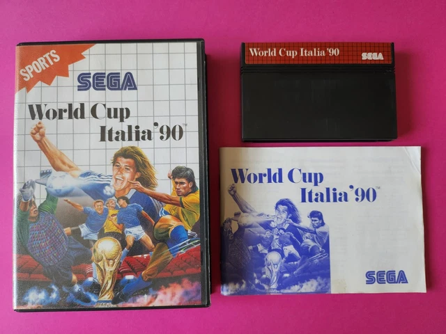 Jeu Sega Master System - World Cup Italia 90 (Version PAL, Sans Notice)