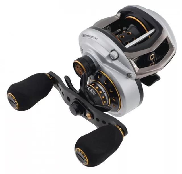 Abu Garcia Revo RVO3 PREMIER LP Baitcaster Fishing Reel Right Hand + Free Braid