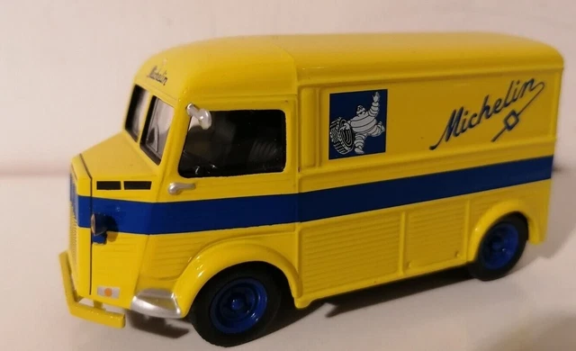 Modèle Réduit Citroën Type H Service Michelin – Échelle 1/43, Neuf, Collection Eligor