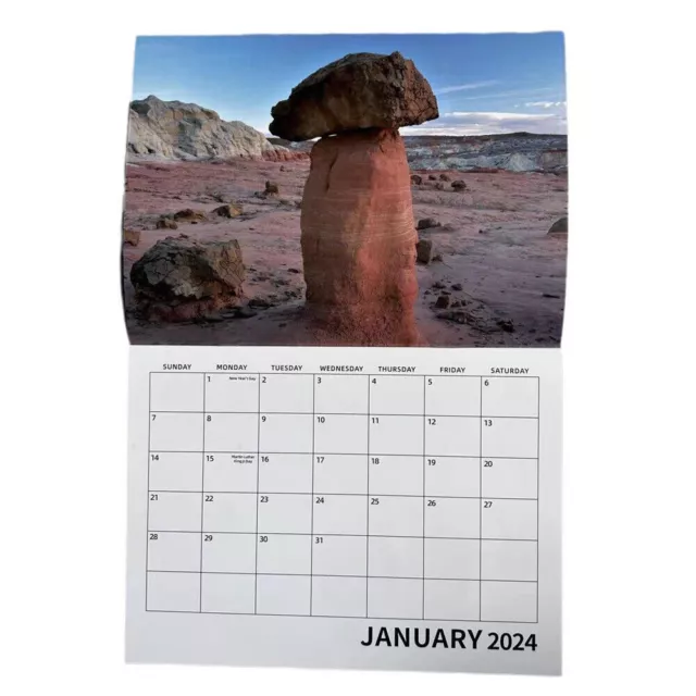 Funny 2024 Calendar Natures Dick Pics Adult Gag Home Wall Hanging Decor Gifts 3