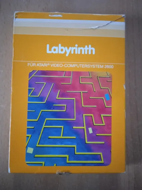 Labyrinth - Spiel mit OVP und Anleitung für Atari 2600