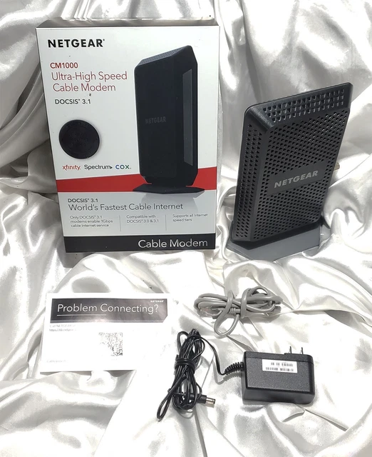 NETGEAR CM1000 ULTRA High Speed Cable Modem Docsis 3.1 67.99 PicClick