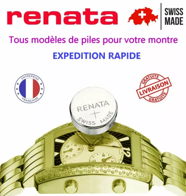 Pile à l'oxyde d'argent pour montre #321 Renata