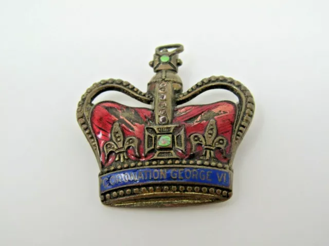 1937 Vintage Antique Cutty Sark Scots Scotch Whiskey Coronation George Vi Pin