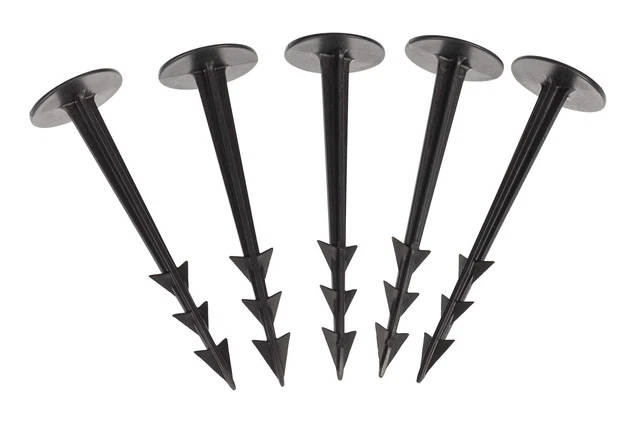 Lot 200 Piquets Fixation Gardenix TerraPEG - Pour Tissus Anti-Mauvaises Herbes - Longueur 12.5cm