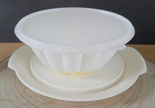 Tupperware petit moule à charlotte avec support de démoulage parfait état